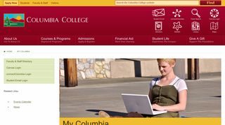 Columbia College My Columbia