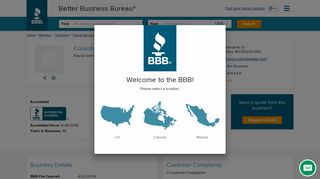 Columbia E D P Center Inc. | Better Business Bureau® Profile