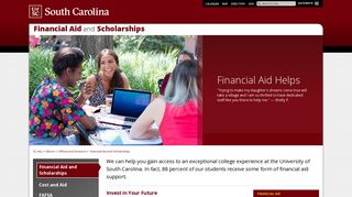 Financial Aid and Scholarships - University of South Carolina