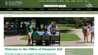 Financial Aid - Columbia State