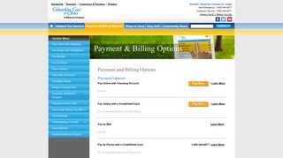 Payment and Billing Options – Columbia Gas of Ohio