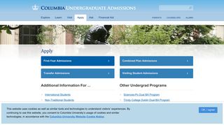 Apply | Columbia Undergraduate Admissions