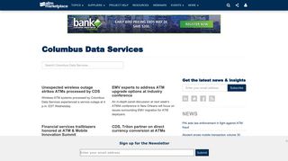 Columbus Data Services | ATM Marketplace