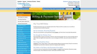 Pay Online – Columbia Gas of Kentucky