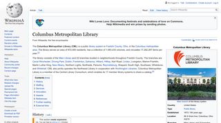 Columbus Metropolitan Library - Wikipedia