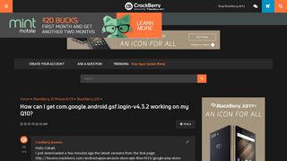 How can I get com.google.android.gsf.login-v4.3.2 working on my ...