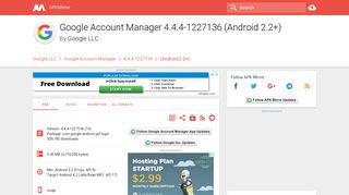 Google Account Manager 4.4.4-1227136 (Android 2.2+) APK ...