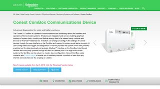 Solar Monitor System - Conext Combox | SE Solar