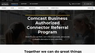 Authorized Connector | Referral - Comcast Business