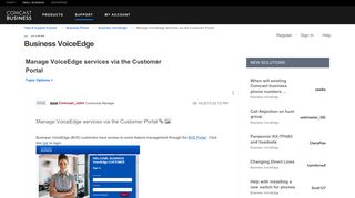 Manage VoiceEdge services via the Customer Portal - Help & Support ...