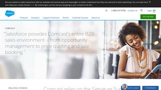 Comcast turns to Signature Success Support for key sales ... - Salesforce