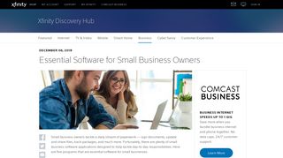 Software for Small Business Owners: Which are essential to ... - Xfinity