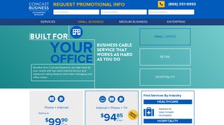 Small Business Services | Comcast Internet, TV, & Phone
