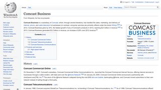 Comcast Business - Wikipedia