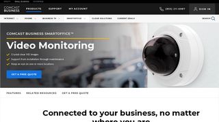 SmartOffice Video Monitoring | Comcast Business