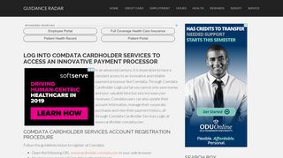 Log into Comdata Cardholder Services to access an innovative ...