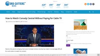 How to Watch Comedy Central Without Paying for Cable TV - Cord ...