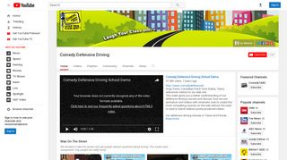 Comedy Defensive Driving - YouTube