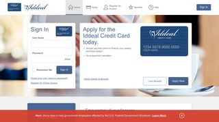 Iddeal Credit Card - Manage your account - Comenity
