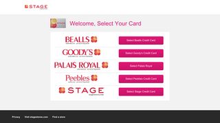 Stage Stores credit card - Manage your account - Comenity