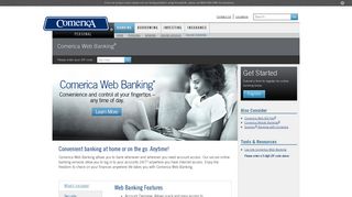 Secure Online Banking Services | Comerica