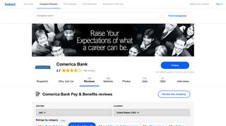 Working at Comerica Bank: 199 Reviews about Pay & Benefits ...