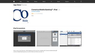 Comerica Mobile Banking®- iPad on the App Store - iTunes - Apple