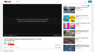 ComF5 | MobiF5 Restaurant Mobile Marketing How To Guide | www ...
