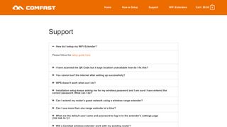 Support - COMFAST WiFi