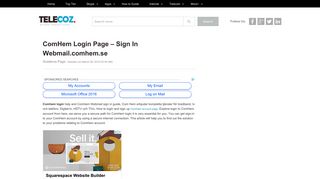 ComHem Login – Sign In Webmail.comhem.se - TeleCoz