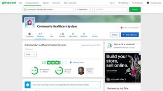 Community Healthcare System Reviews | Glassdoor