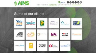our clients - AIMS | Grant and Programme Management