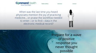 Command Health—Done. Done Right. Tools that empower doctors ...