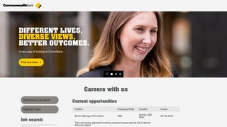 Commonwealth Bank - Jobs - PageUp