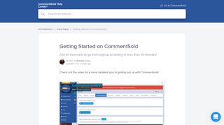 Getting Started on CommentSold | CommentSold Help Center!