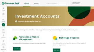Investment Accounts | Commerce Bank