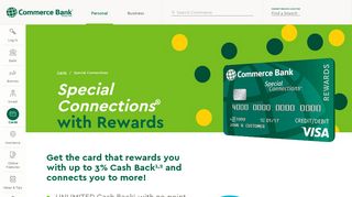 Special Connections® with Rewards Credit Card | Commerce Bank