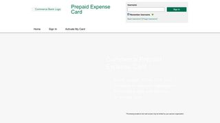 Prepaid Expense Card - Home Page - visaprepaidprocessing.com