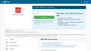MAPFRE Insurance: Login, Bill Pay, Customer Service and Care Sign-In