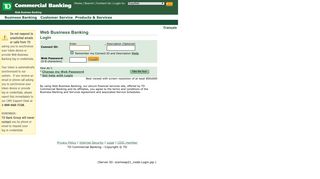Log in to Web Business Banking | Login - TD Commercial Banking
