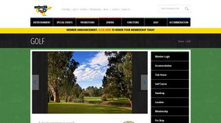 Golf | Commercial Club Albury