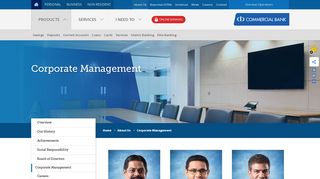 Corporate Management | Bank online | Commercial Bank Sri Lanka ...