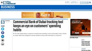 Commercial Bank of Dubai tracking tool keeps an eye on customers ...