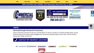 Commercial Financing | Commercial Tire Services