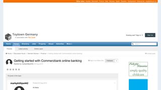 Getting started with Commerzbank online banking - Finance ...