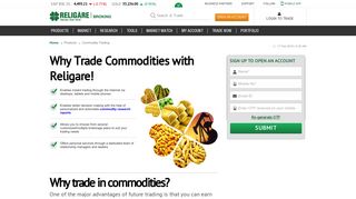 Online Commodity Trading Platforms in India - Religare Online