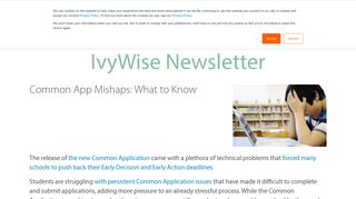 Common App Mishaps: What to Know Common App Problems | IvyWise