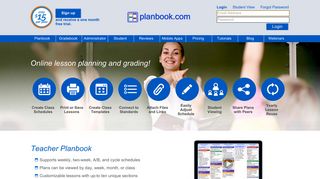 Planbook.com - Online Teacher Lesson Planning