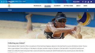 How to buy | Gold Coast 2018 Commonwealth Games