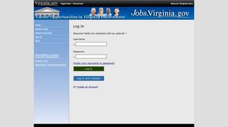 Log In - Virginia Jobs - PeopleAdmin